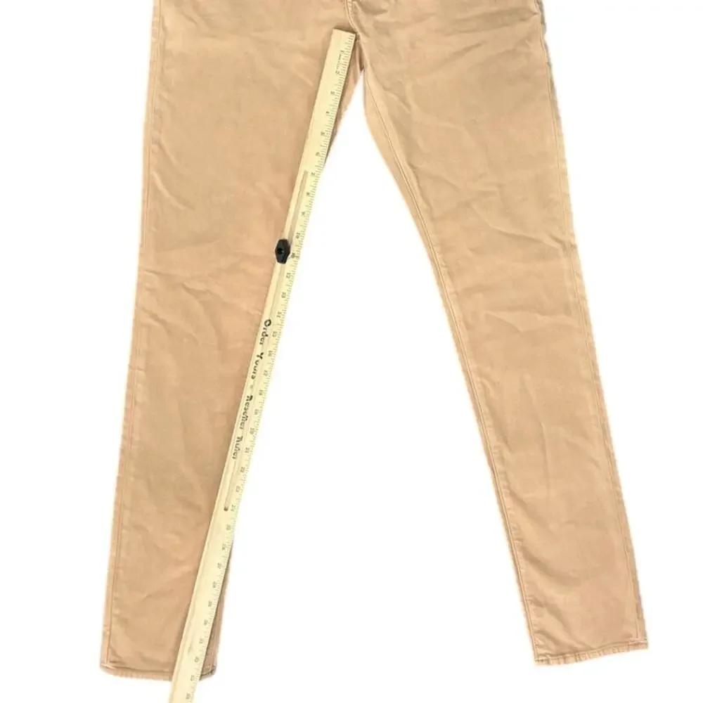 Joe's Jeans Kinetic Dean French Terry Slim Tapered Tan Slim Jean size 28 NEW Tag